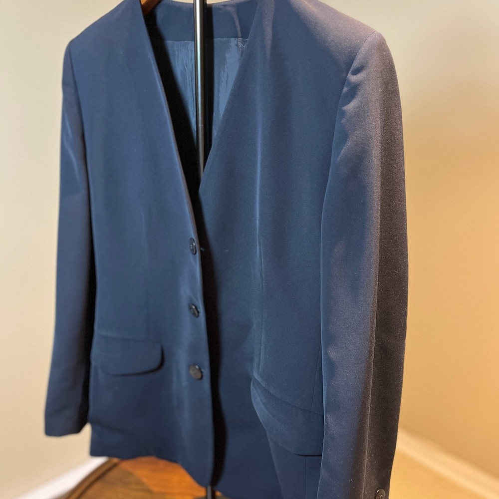 Burberrys Vintage Navy Blue Woman’s Blazer